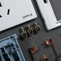 【开关插座】拆开1块8一个的OPPLE欧普五孔插座给你看值不值？