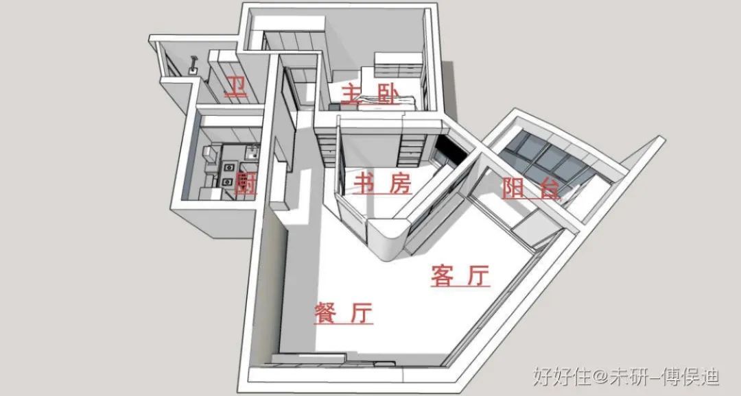 奇葩户型大赏，看完竟然有点想买……