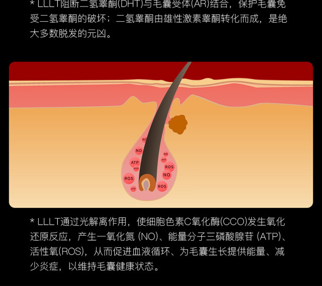 COSEBAUTY可思美 hair pro 电激光生发仪