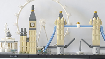 我的LEGO建筑系列 篇十九：21034 London 伦敦天际线 