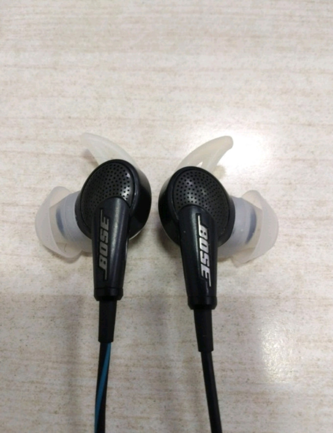 bose qc20有源降噪黑色手机耳机
