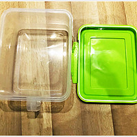 京东购置的百露抽屉式冰箱收纳储物盒（绿色，密封圈，带把手）晒单