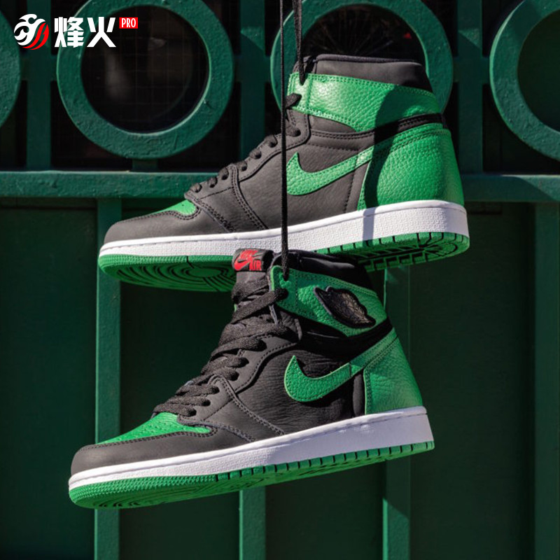 实惠之选， Air Jordan 1 黑绿 OG  Pine Green，附加穿搭建议