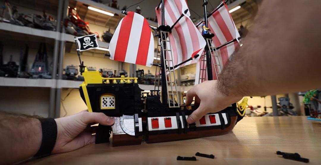 乐高LEGO Ideas 21322 海盗湾实物测评到了！肿不肿？