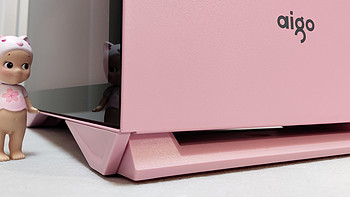 听说今年流行“猛男色”：爱国者YOGO M2 猫爪粉 机箱 粉色系主机 上机