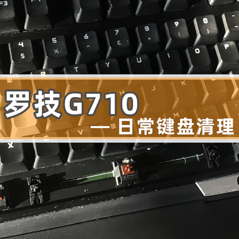 大男孩的快乐 —— 罗技G710键盘清理和Diy设想