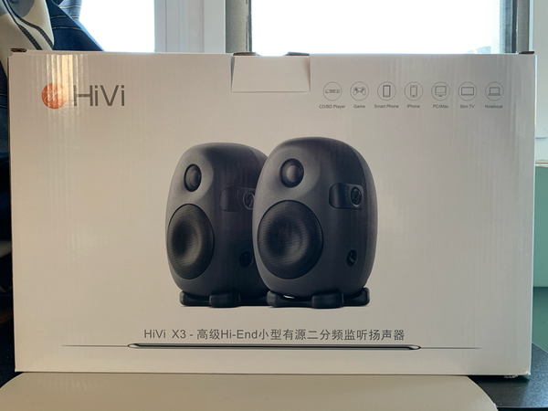 惠威X3 监听音箱入手