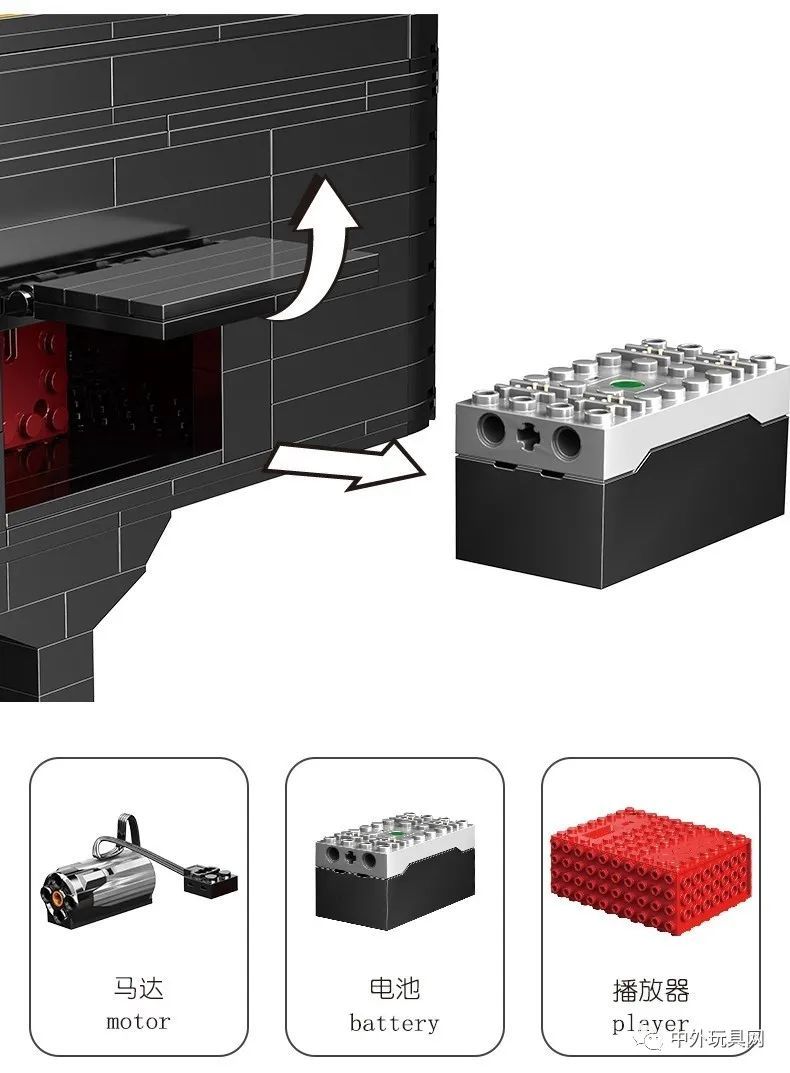 这个积木钢琴，真的可以“弹”~