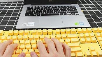闷骚男首选——ikbc W210黄色红轴静音款机械键盘