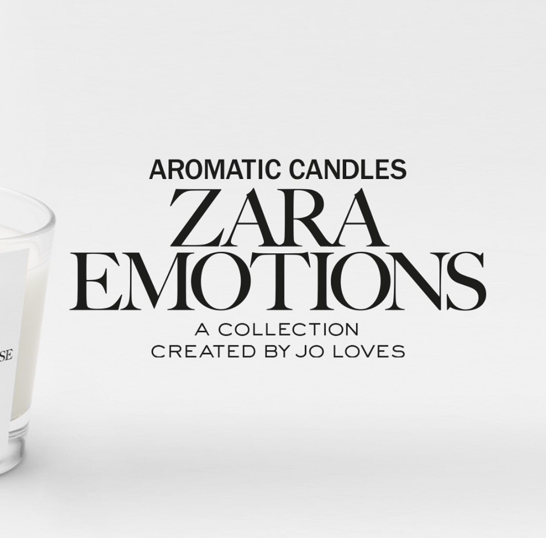 Zara再次携手Jo Malone女士,推出「Zara Emotions」香薰蜡烛系列