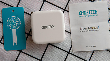 轻巧又给力，CHOETECH 65W氮化镓充电头入手