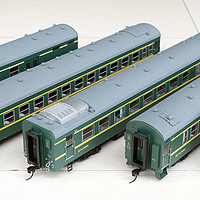 中国铁路火车模型之客车模型 篇二：N27 单层25B系列客车