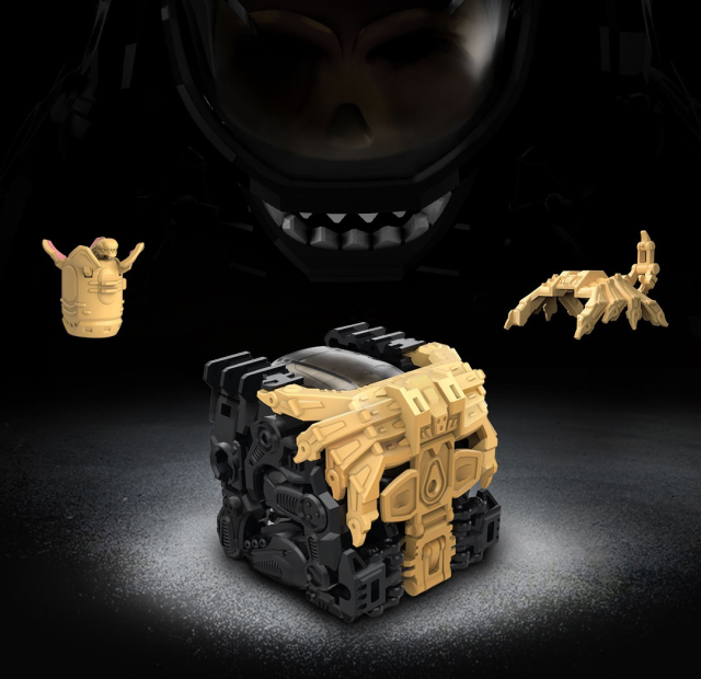 【轻众测】52TOYS 万能匣系列异形母后 / 异形 / 装载机 (3款/套)