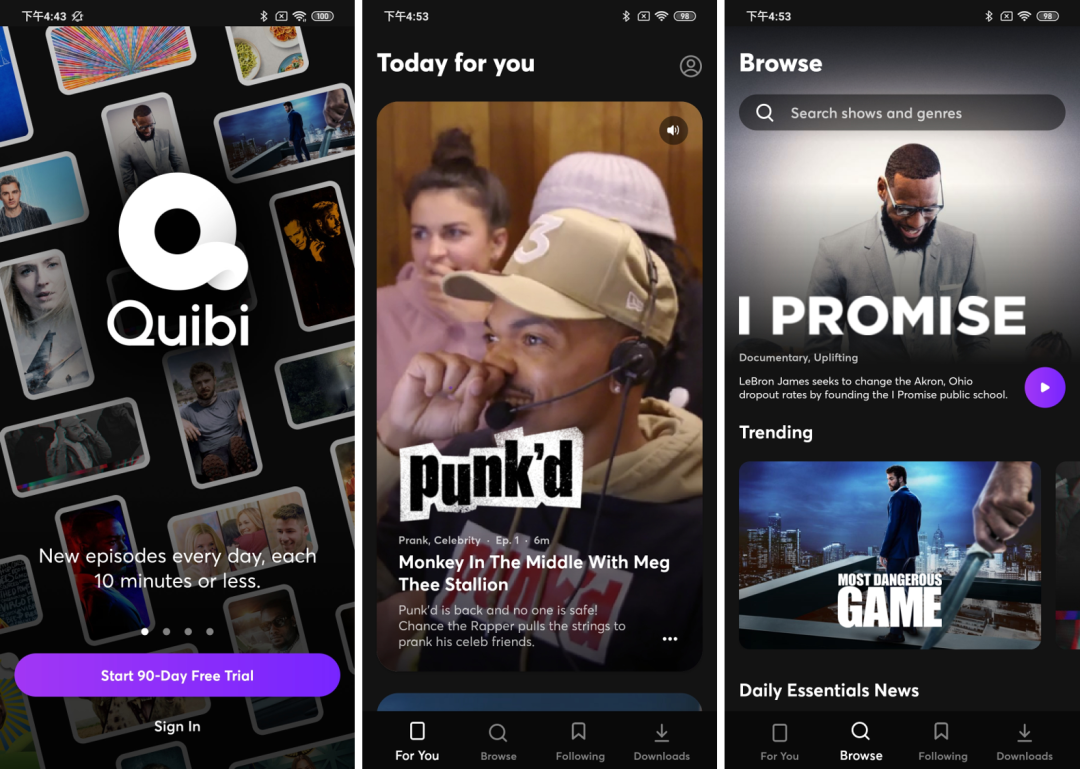 不是抖音,不是Netflix,新物种Quibi全解读