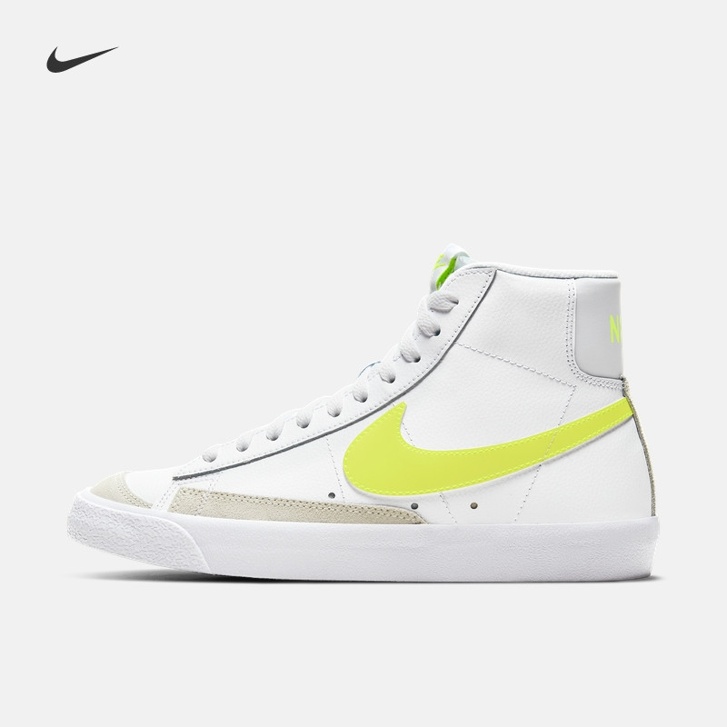 淡黄的球鞋 Nike Blazer Mid——“Bicycle Yellow”配色有点惊艳了