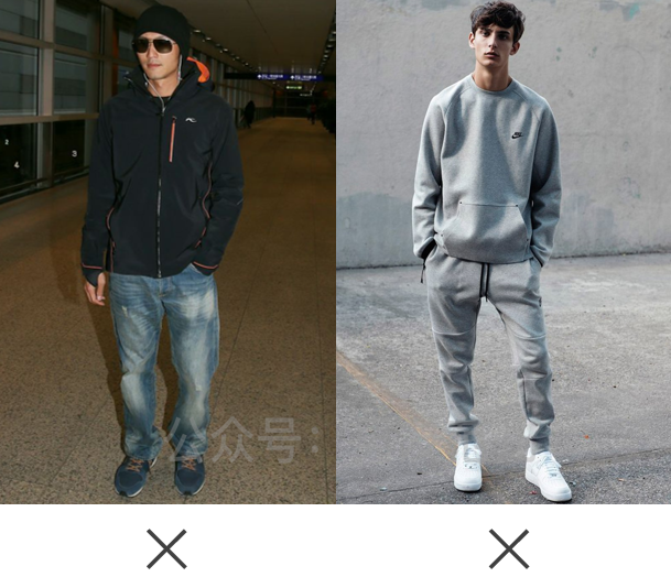 为什么很多男生穿运动服都变丑了？