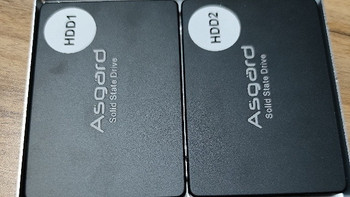 阿斯加特（Asgard）4TB SSD固态硬盘x2->终于艰难地完成了