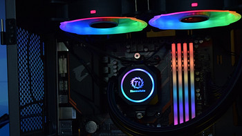 PC硬件与外设 篇十一：3800X 全核4.0稳压61度？TT启航者A1与冰龙240水冷套装装机点评