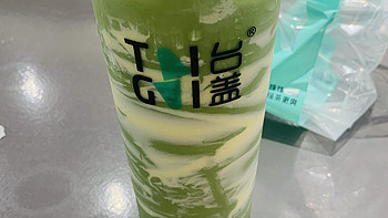 10元一大杯的抹茶珍珠，好喝不腻还舒服