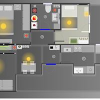 玩转智能家居（界面展示篇） 篇一：【我的家居我做主】开源智能家居DIY——Floorplan界面效果分享！