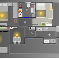 【我的家居我做主】开源智能家居DIY——Floorplan界面效果分享！