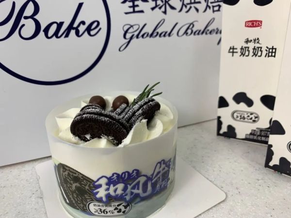 烘焙百科书 | 和风牛乳奥利奥蛋糕配方来了!