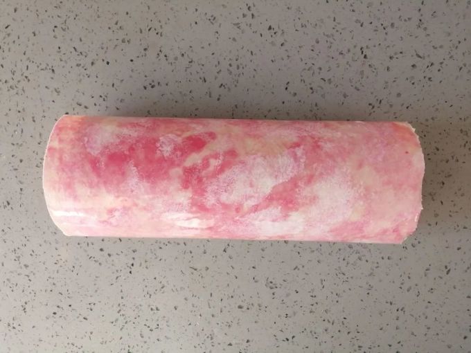 粉嫩粉嫩的情人蛋糕卷,入口即化,一天卖出2000条!