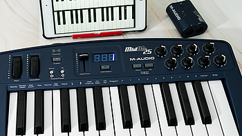 冷门好物分享 篇一：299元的M-Audio MidAir无线MIDI键盘-超好玩