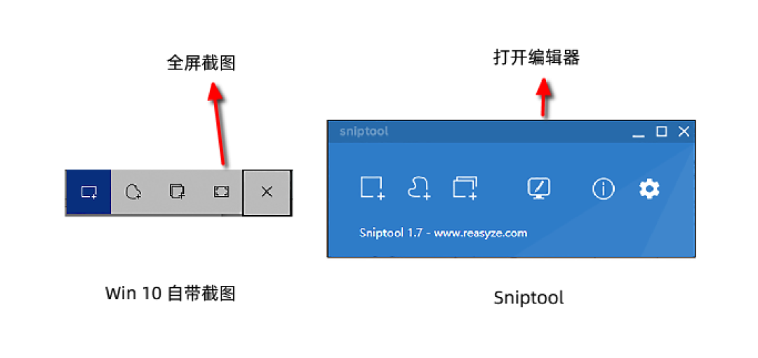 免费、轻量、功能强大的 Windows 截图软件:Sniptool