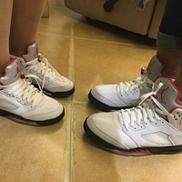 AJ5  fire red