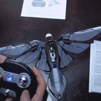 法国航空工程师打造，这个仿生昆虫无人机，没有螺旋桨，靠振翅飞行！