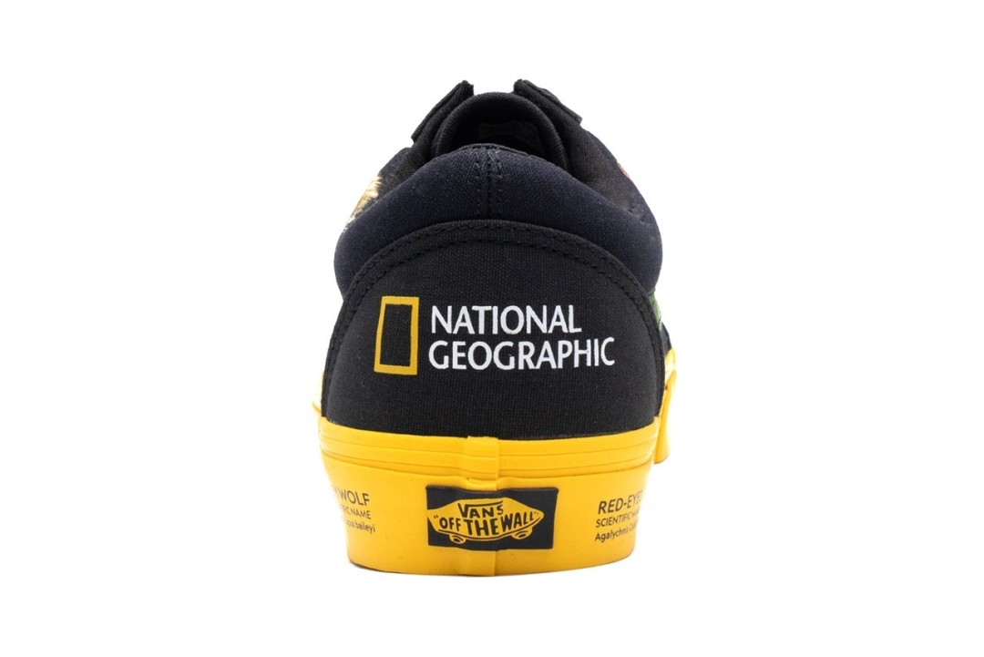 国家地理再添时尚单品:与VANS合作推出Slip-on、Era、Sk8等5款板鞋