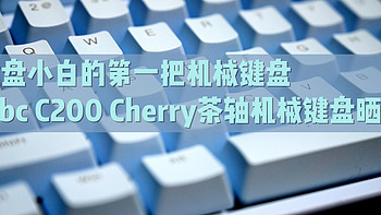 晒单 篇十六：键盘小白的第一把机械键盘 ikbc C200茶轴机械键盘晒单
