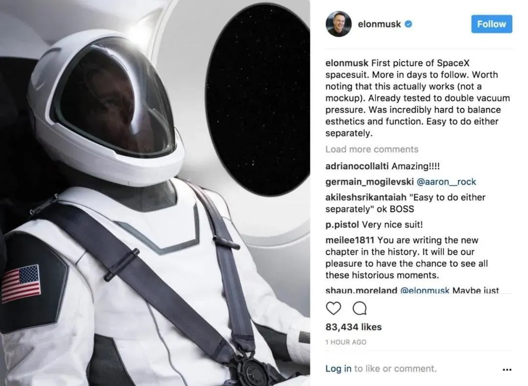 SpaceX宇航服如何摆脱臃肿感？埃隆·马斯克改变了航空服设计史
