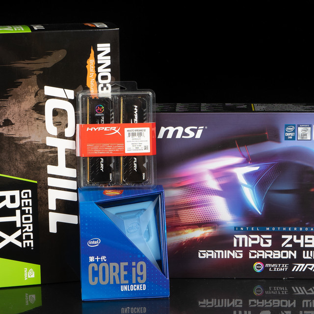 i9-10900K+Z490 CARBON+2080S顶配装机折腾，打造游戏、内容创作全能机