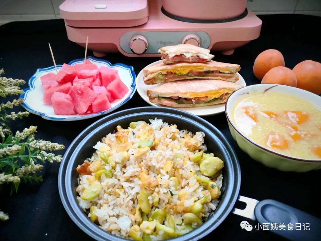 早起20分钟,做出一桌美味早餐,一家三口吃得香,满满幸福的味道!