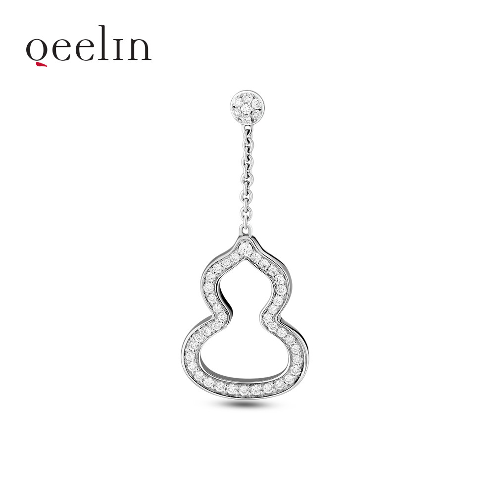 刘诗诗成为Qeelin高级珠宝最新代言人，小葫芦耳环演绎东方优雅！