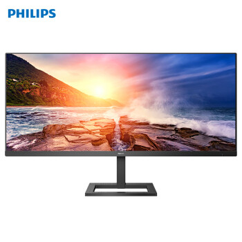 纯平、34吋、IPS屏、21:9的WFHD超宽飞利浦342E2E带鱼屏显示器值得买吗？