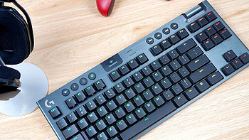 心情分享 篇一百五十三：低延迟，高颜值，无线蓝牙双模--罗技G913 TKL无线机械游戏键盘使用分享！ 