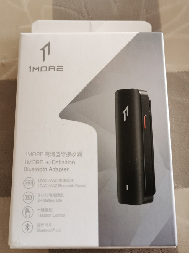 入手1MORE高清蓝牙接收器