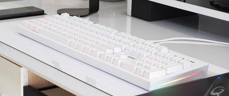 【风竹】清润流光·美若冠玉-MSI微星GK50Z机械键盘评测