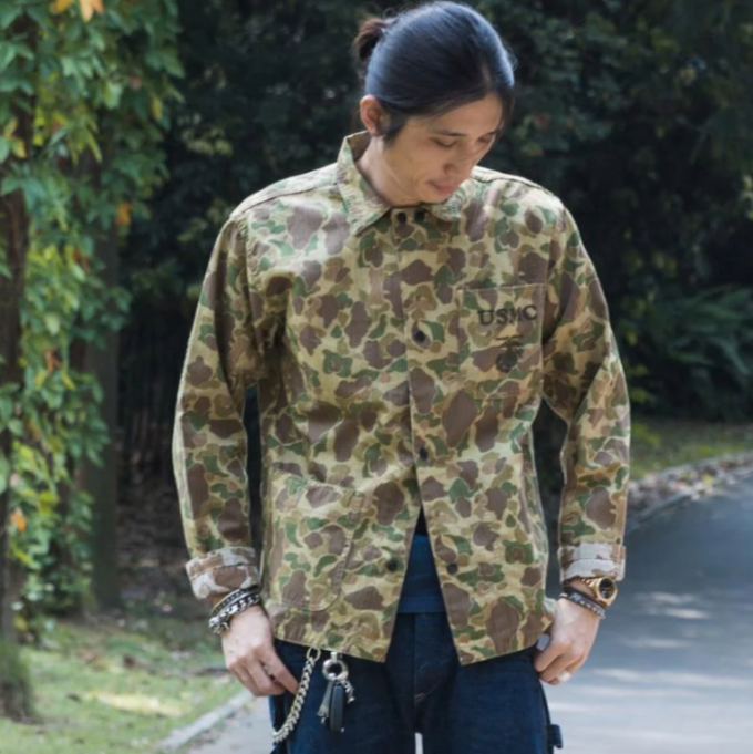 迷彩就是男人的豹纹,还不来件usmc出身的猎鸭迷彩