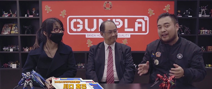 去日本万代本部我们采访到了川口名人老师虾米特别预告篇