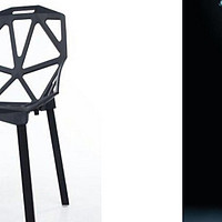 我最喜欢的两个经典款设计师椅子：一号椅子（Chair One）和 W.W. Stool