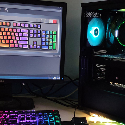 美商海盗船  iCUE 465X RGB SE 星河版 机箱开箱体验