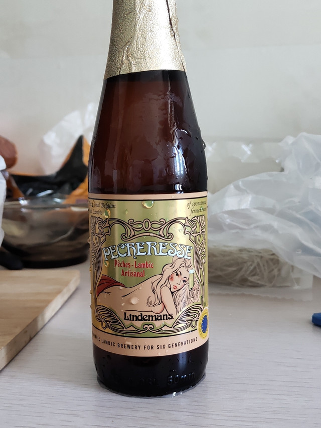 林德曼樱桃和桃子啤酒