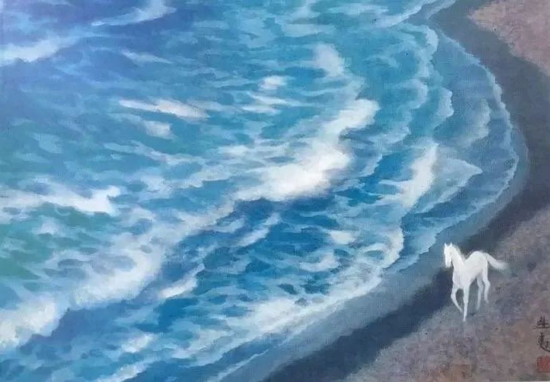 每日映画 06 25 东山魁夷作品 油画丙烯 什么值得买