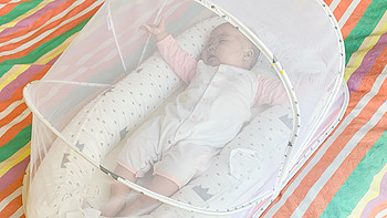二胎宝爸 篇三：可以出门携带的婴儿床——贝影随行便携式婴儿床中床