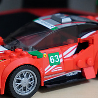 乐高手记 篇四十九：488 GTB赛道版——LEGO 乐高 超级赛车系列 75886 法拉利 488 GT3