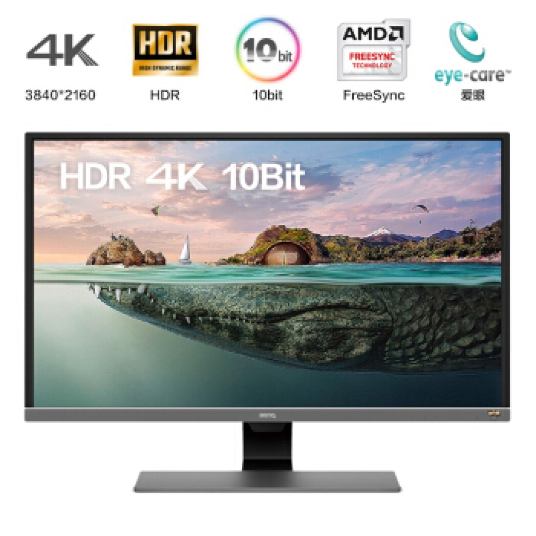 ​32寸+4K+HDR10，大屏搭配迷你主机搭建极简桌面
